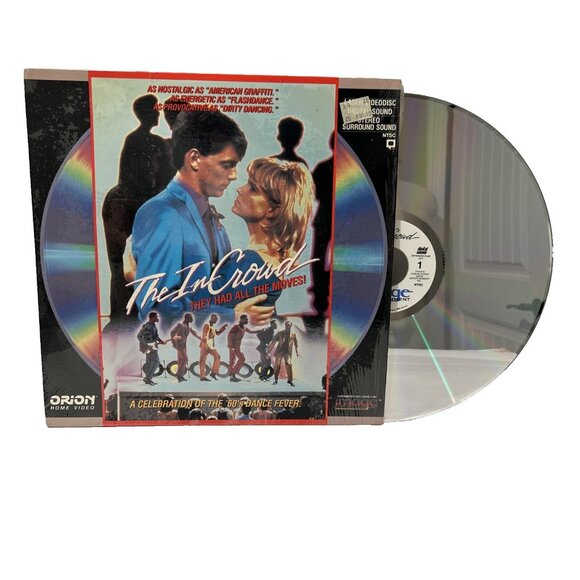 THE IN CROWD 1988 Laserdisc LD Excellent Condition VERY RARE JENNIFER RUNYON